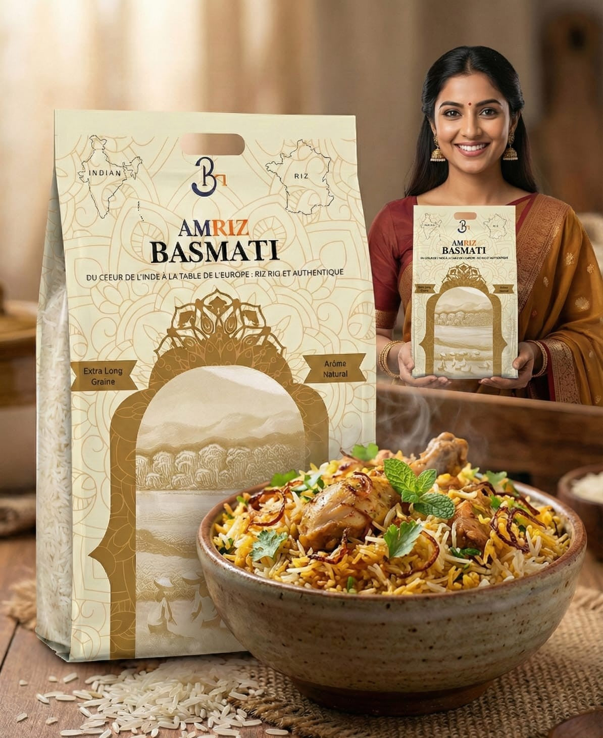 Riz Basmati AMRIZ – 5 KG